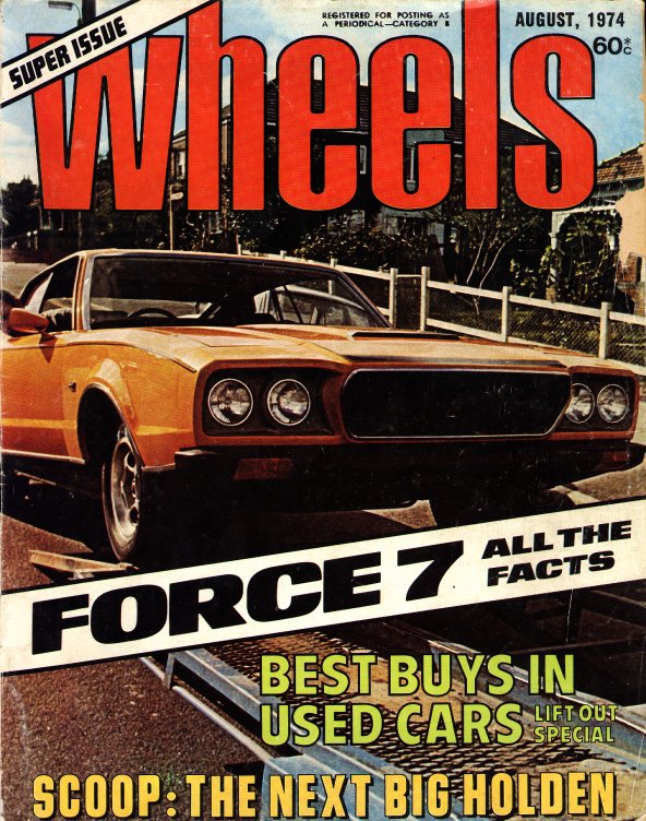 Wheels mag front page