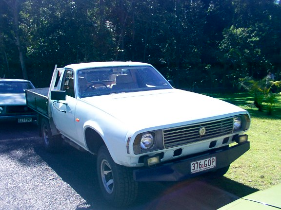 V8 Toyota Landcruiser Ute. on a Toyota landcruiser.