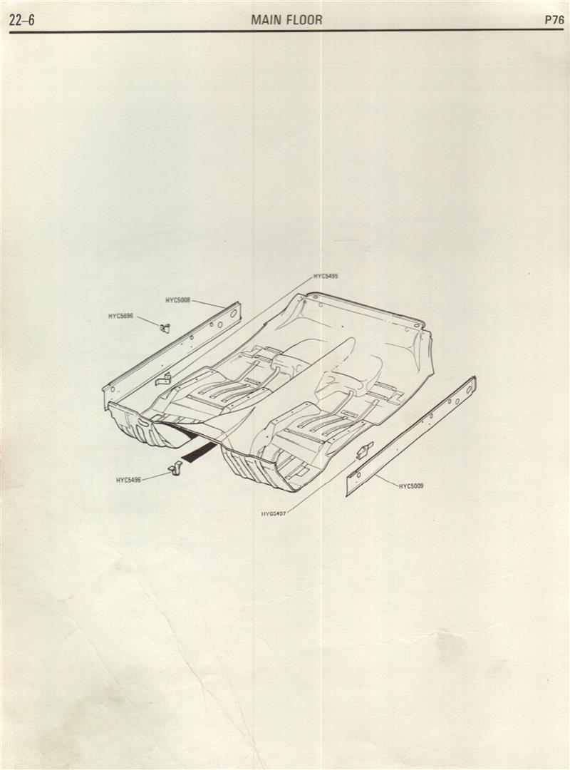 Leyland Car Owners - Technical Parts Manual - Body